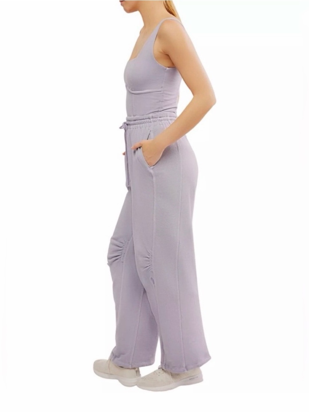 Free People Movement Inbound Onesie Trailblazer Purple Athleisure ~ Size Lg NWT - Picture 9 of 14